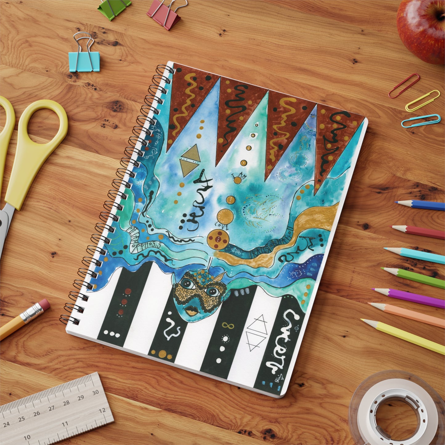 Into the Deep — A5 Softcover Journal