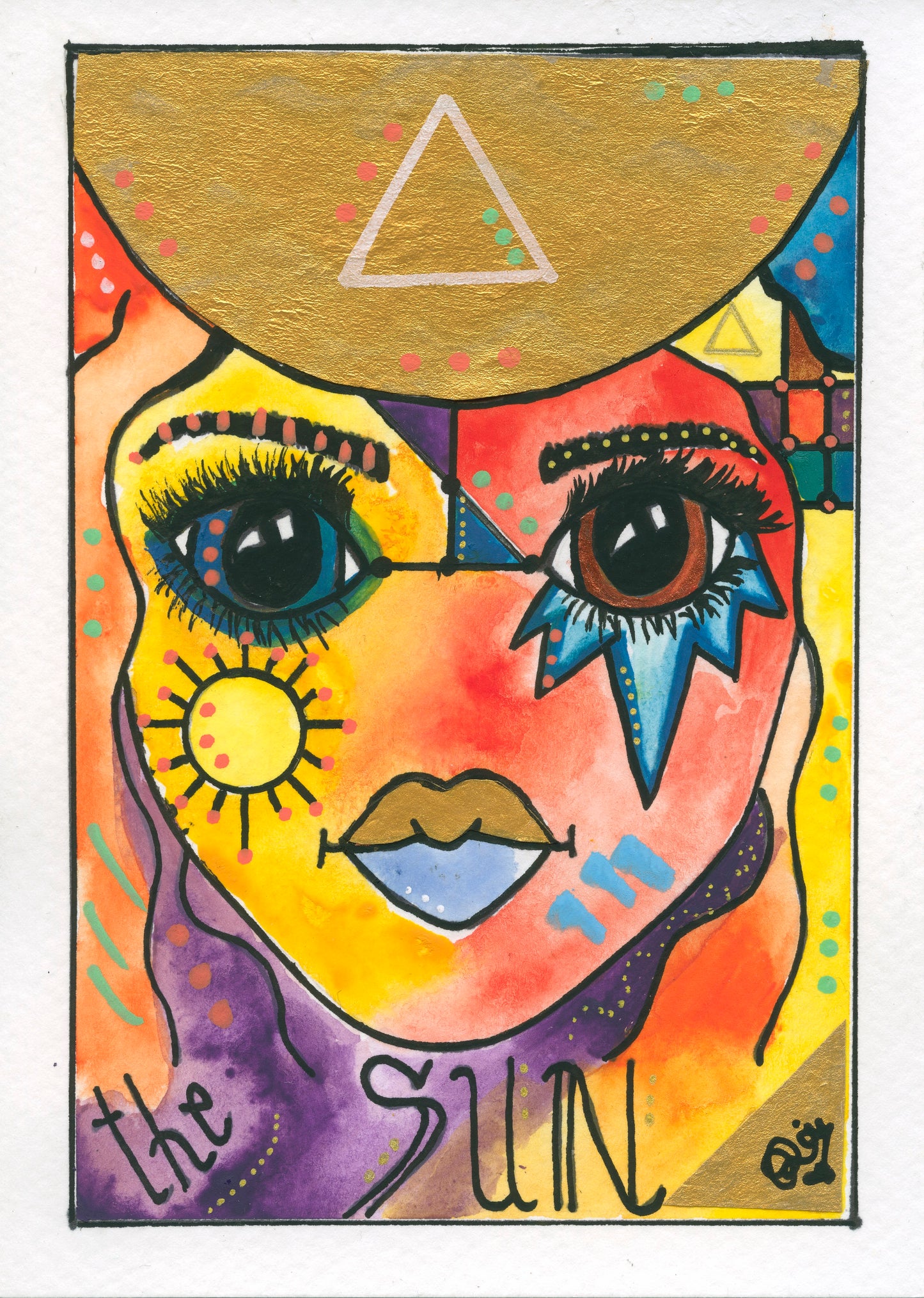 Leo – Sun – Transformation (Greeting Card)