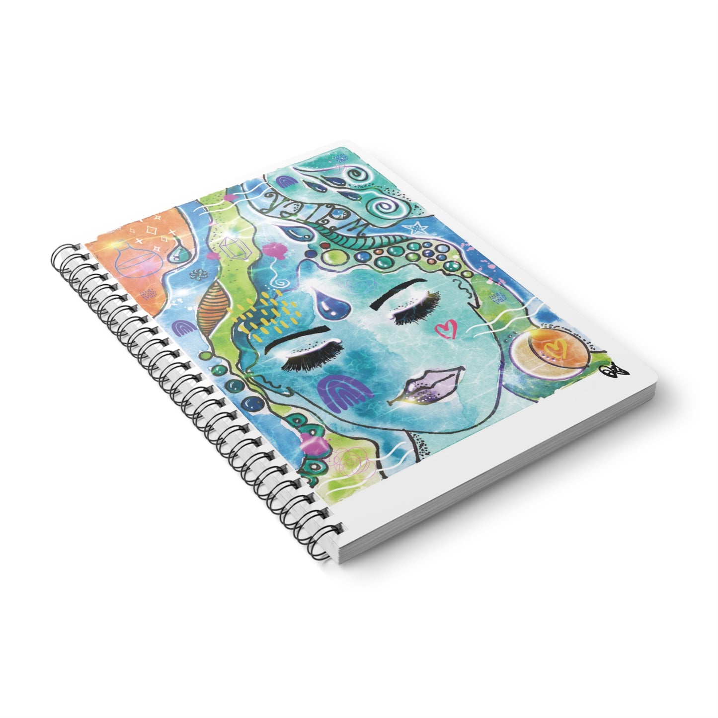 Water - Wirobound Softcover Notebook, A5
