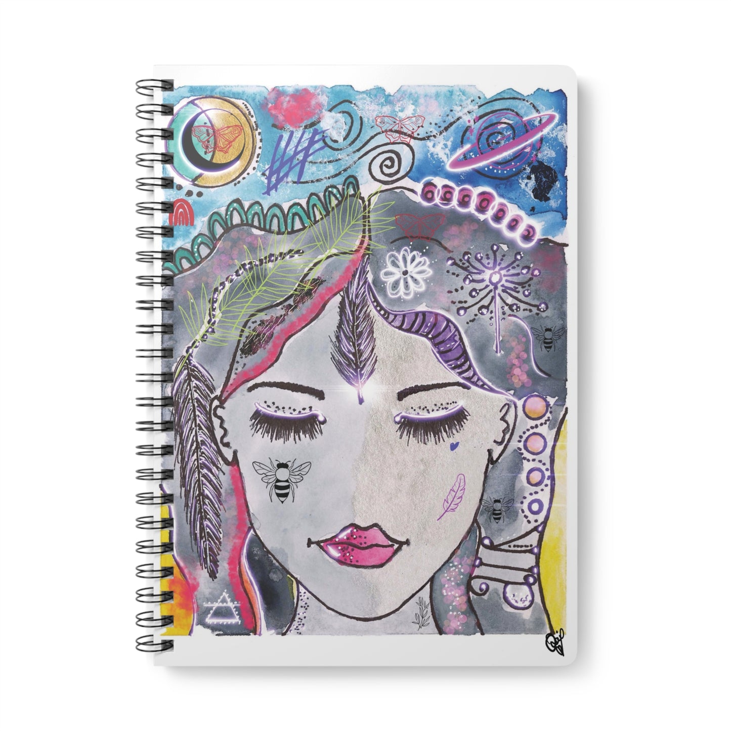Air - Wirobound Softcover Notebook, A5