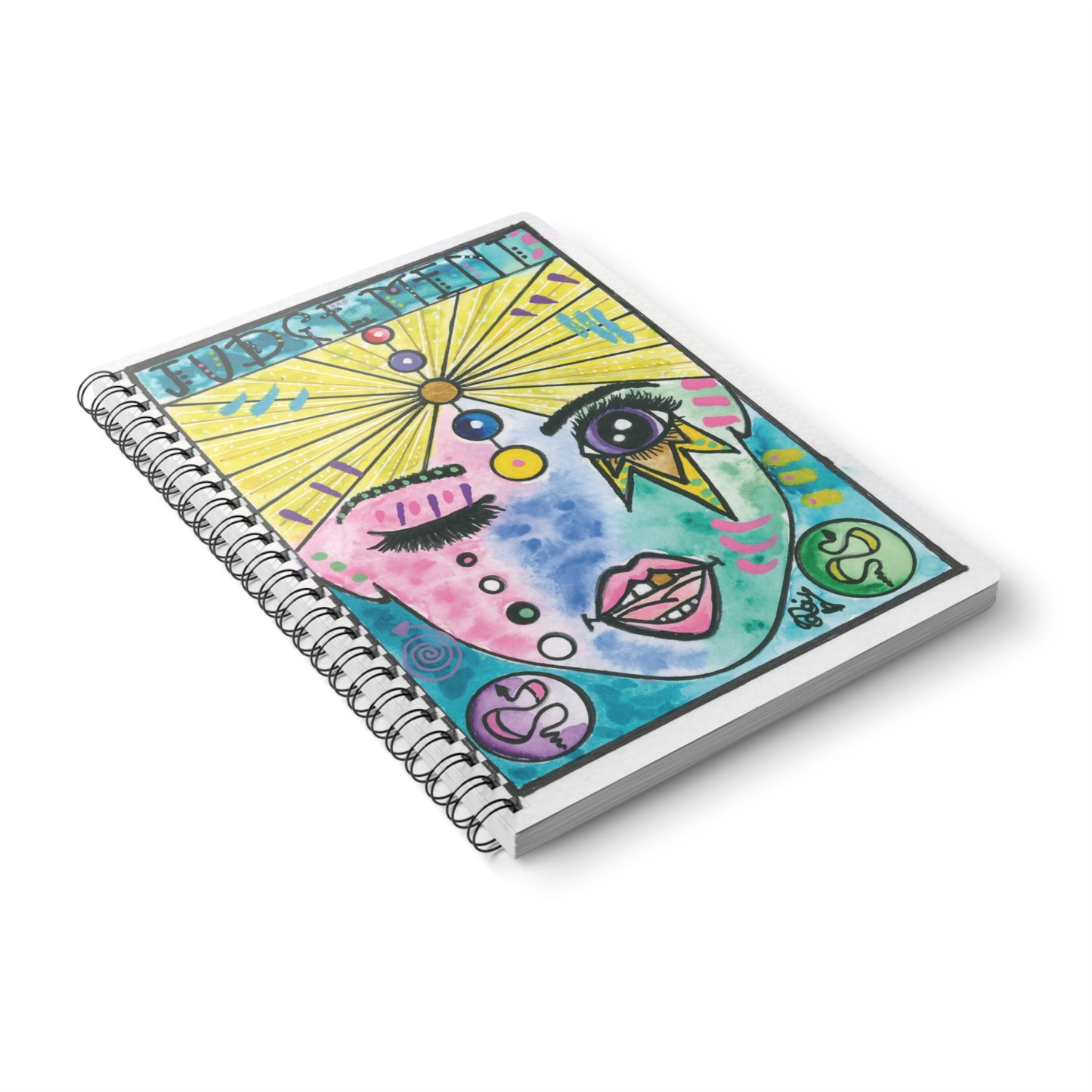 Judgement Day - Wirobound Softcover Notebook, A5
