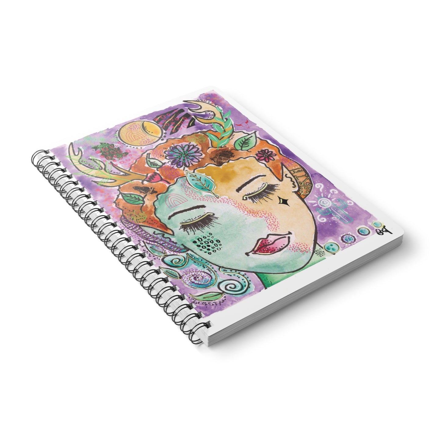 Earth - Wirobound Softcover Notebook, A5