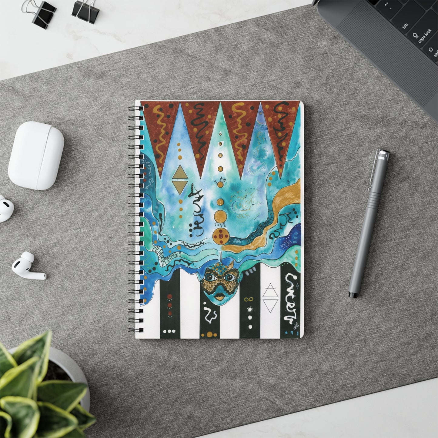 Into the Deep — A5 Softcover Journal