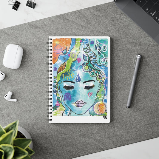 Water - Wirobound Softcover Notebook, A5
