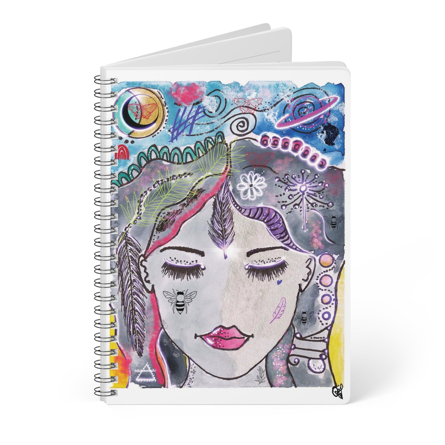 Air - Wirobound Softcover Notebook, A5