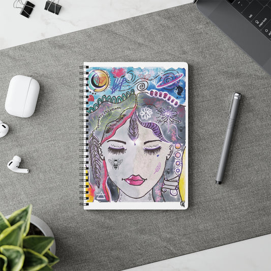 Air - Wirobound Softcover Notebook, A5