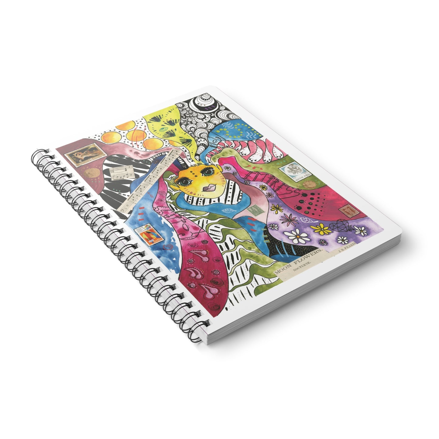 Moonflowers — A5 Softcover Journal