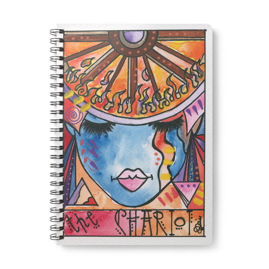 Chariot - Wirobound Softcover Notebook, A5