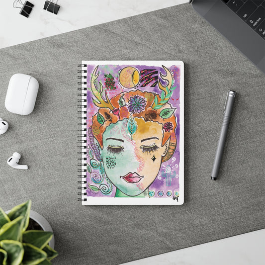 Earth - Wirobound Softcover Notebook, A5