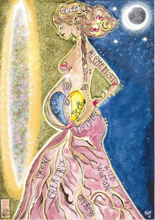 Creation Portal — Sacred Feminine Greeting Card