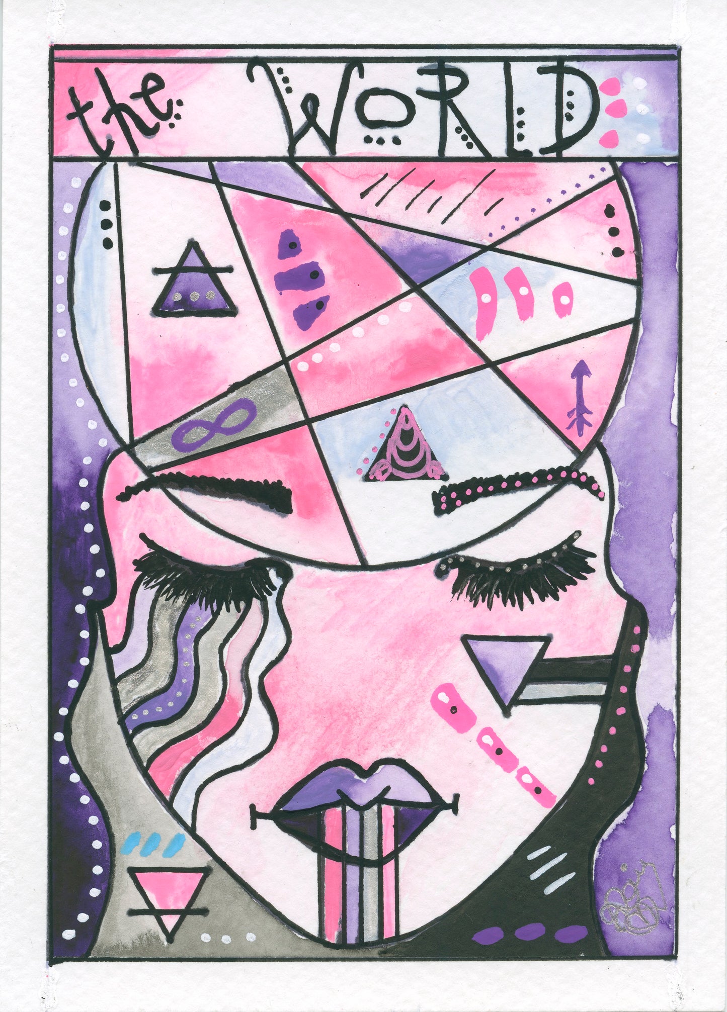 Aquarius – World – Transformation (Greeting Card)