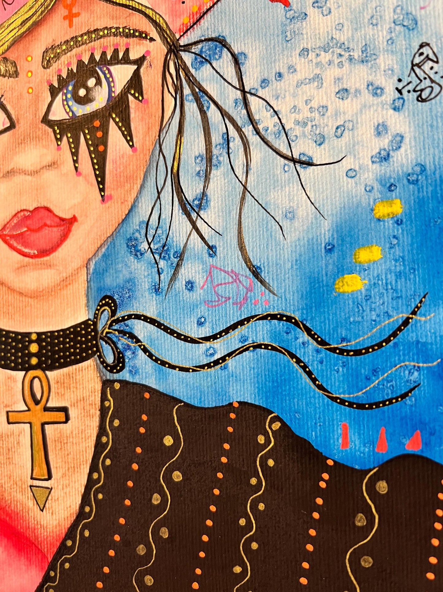 ANCIENT WISDOM - ORIGINAL Painting | by Joules Rain Art