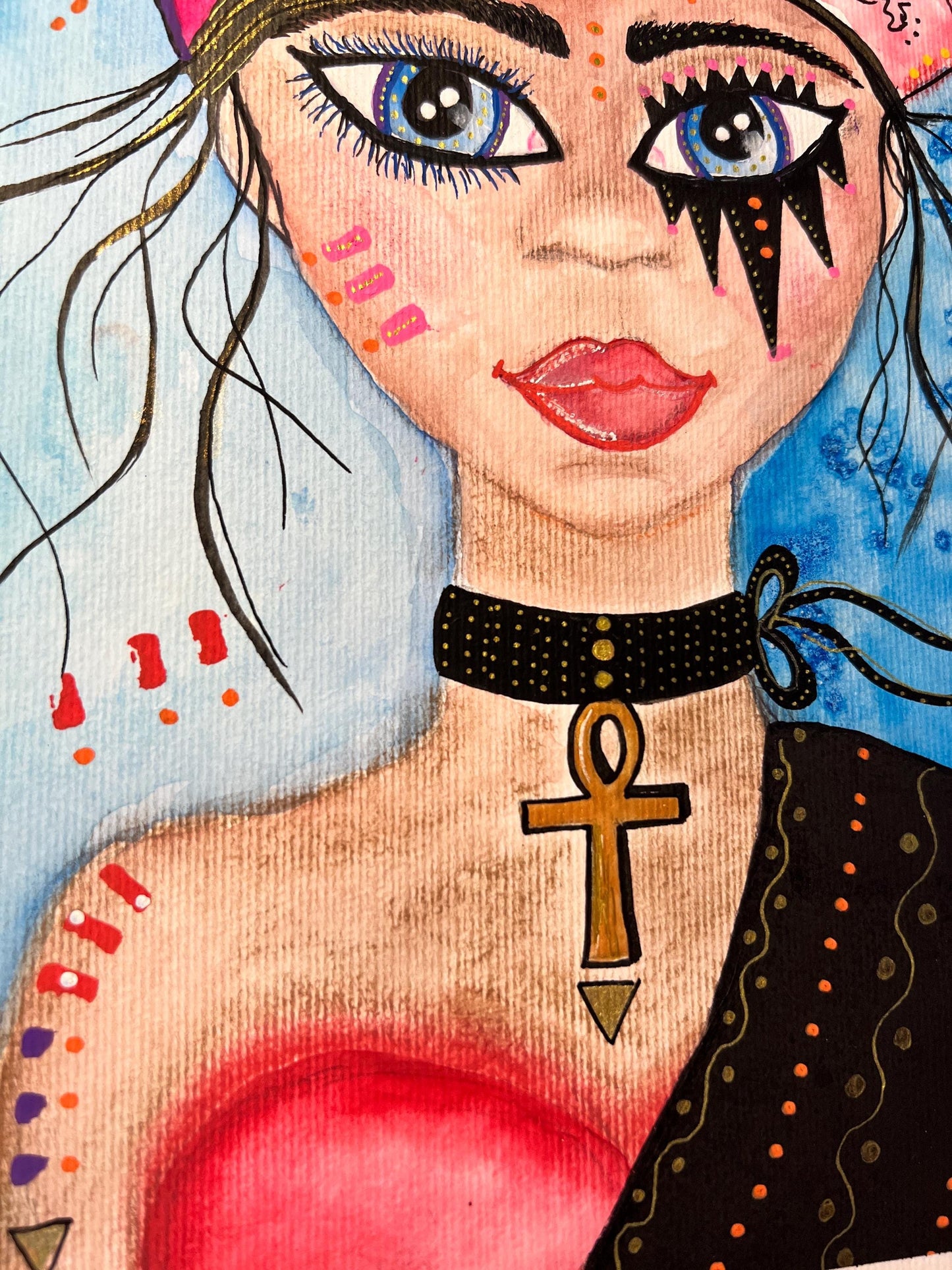 ANCIENT WISDOM - ORIGINAL Painting | by Joules Rain Art