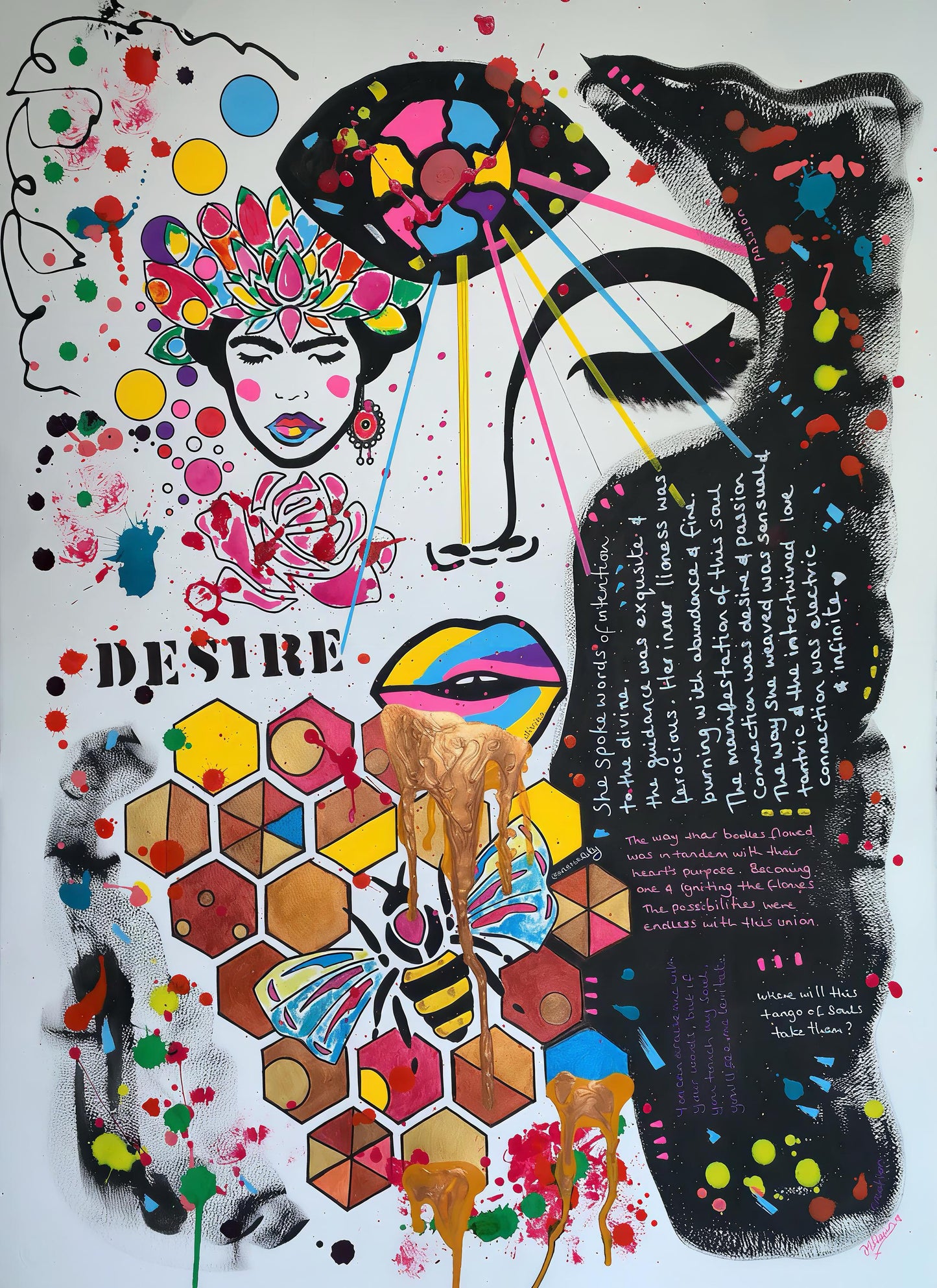 Commission a Personalised Intuitive Artwork | by Joules Rain Art